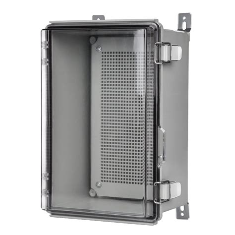 16 x 16 junction box|waterproof hinged electrical box.